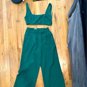 Green princess Polly set